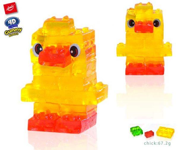 Amos Żelki Klocki 4d Do Budowania Jak Lego Gummy Blocks 100g