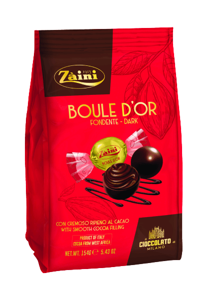 Czekoladowe praliny kulki Boule d'Or Fondente z czekolady deserowej 154g