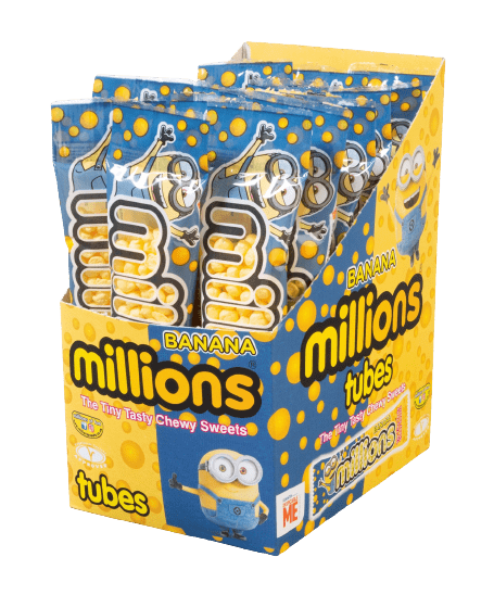 Oryginalne cukierki Millions guma balonowa 45g