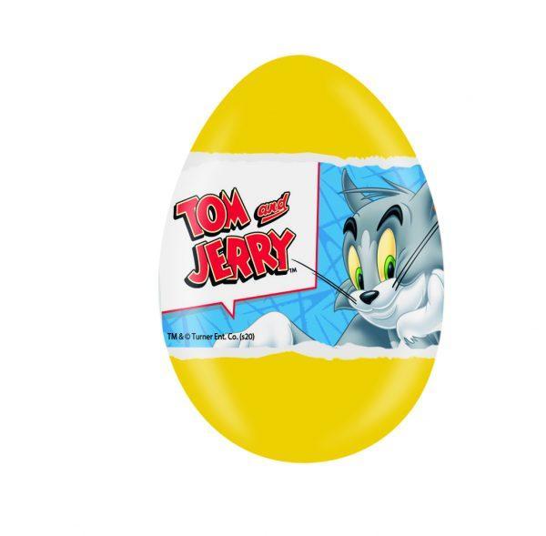 Czekoladowe jajko niespodzianka 20g Tom&Jerry karton 24 sztuki