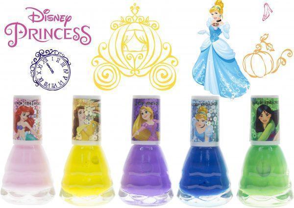 Disney księżniczki mega zestaw 18 lakierów do paznokci