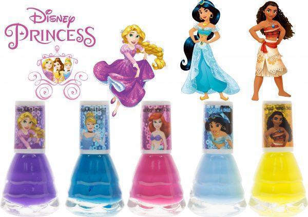 Disney księżniczki mega zestaw 18 lakierów do paznokci