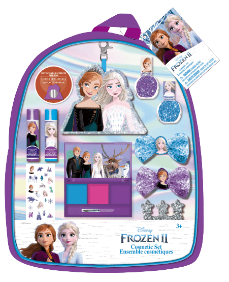 Kraina lodu Frozen zestaw kosmetyków w plecaku