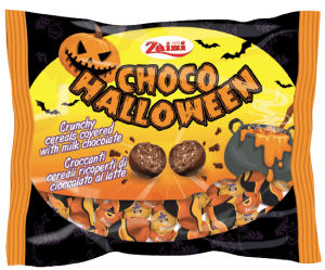 Choco Halloween chrupiące czekoladowe cukierki 125g