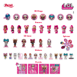 Czekoladowe jajko niespodzianka 20g LOL! Surprise Mini Madz Karton 24 sztuki