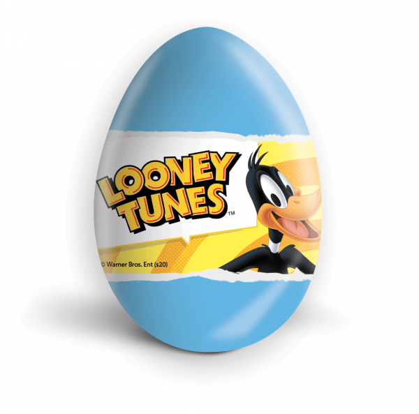 Czekoladowe jajko niespodzianka 3pak 60g Looney Tunes