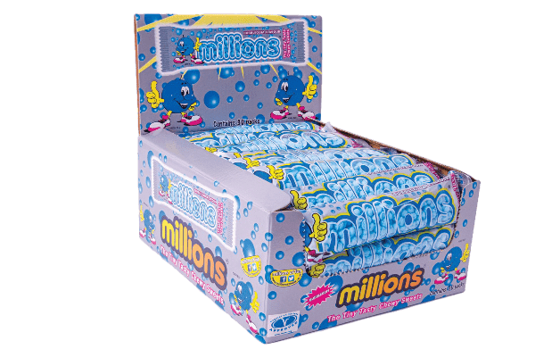 Oryginalne cukierki Millions guma balonowa 45g
