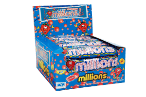 Oryginalne cukierki Millions truskawkowe 45g