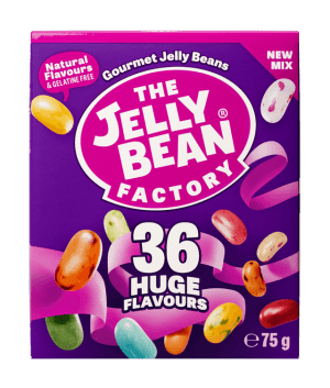The Jelly Bean Factory Żelki-fasolki 36 smaków 75g