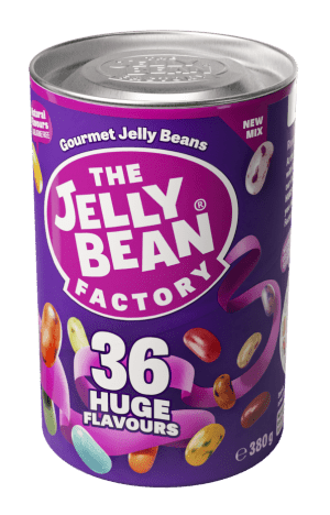 The Jelly Bean Factory żelki-fasolki 36 smaków w puszce 380g