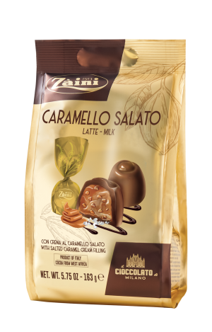 Caramello Salato Włoskie Praliny Słony Karmel 163g