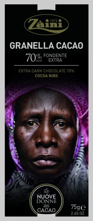 Czekolada gorzka 70% kakao Women of Cocoa Arancia 75g z nutą pomarańczy