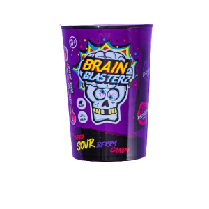 Brain Blasterz Sour Berry Candy Kwaśne Cukierki Hard Candy 48g