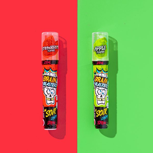 Brain Blasterz Sour Spray Candy Kwaśny Owocowy Cukierek w Sprayu 28ml