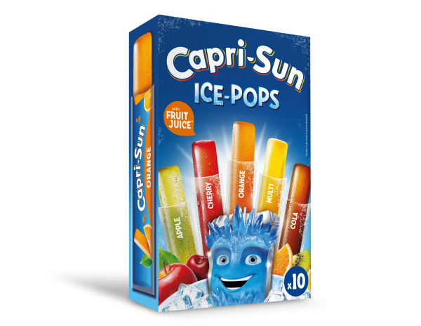 Capri-Sun Ice Pops Owocowe Lody Wodne Multipack 10 szt x 40ml