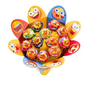 Rożek-Bukiet z Mini Lizaków Chupa Chups 72g Rożek-Bukiet z Mini Lizaków Chupa Chups 72g