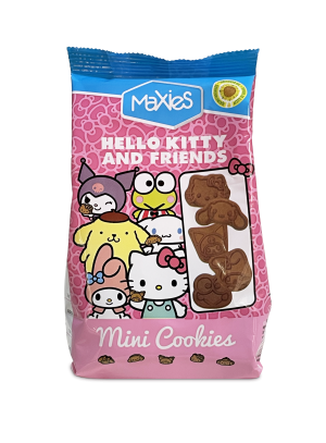 Maxies Hello Kitty & Friends Zbożowe Ciasteczka z Kakao 100g