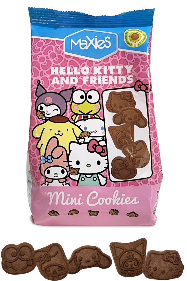 Maxies Hello Kitty & Friends Zbożowe Ciasteczka z Kakao 100g